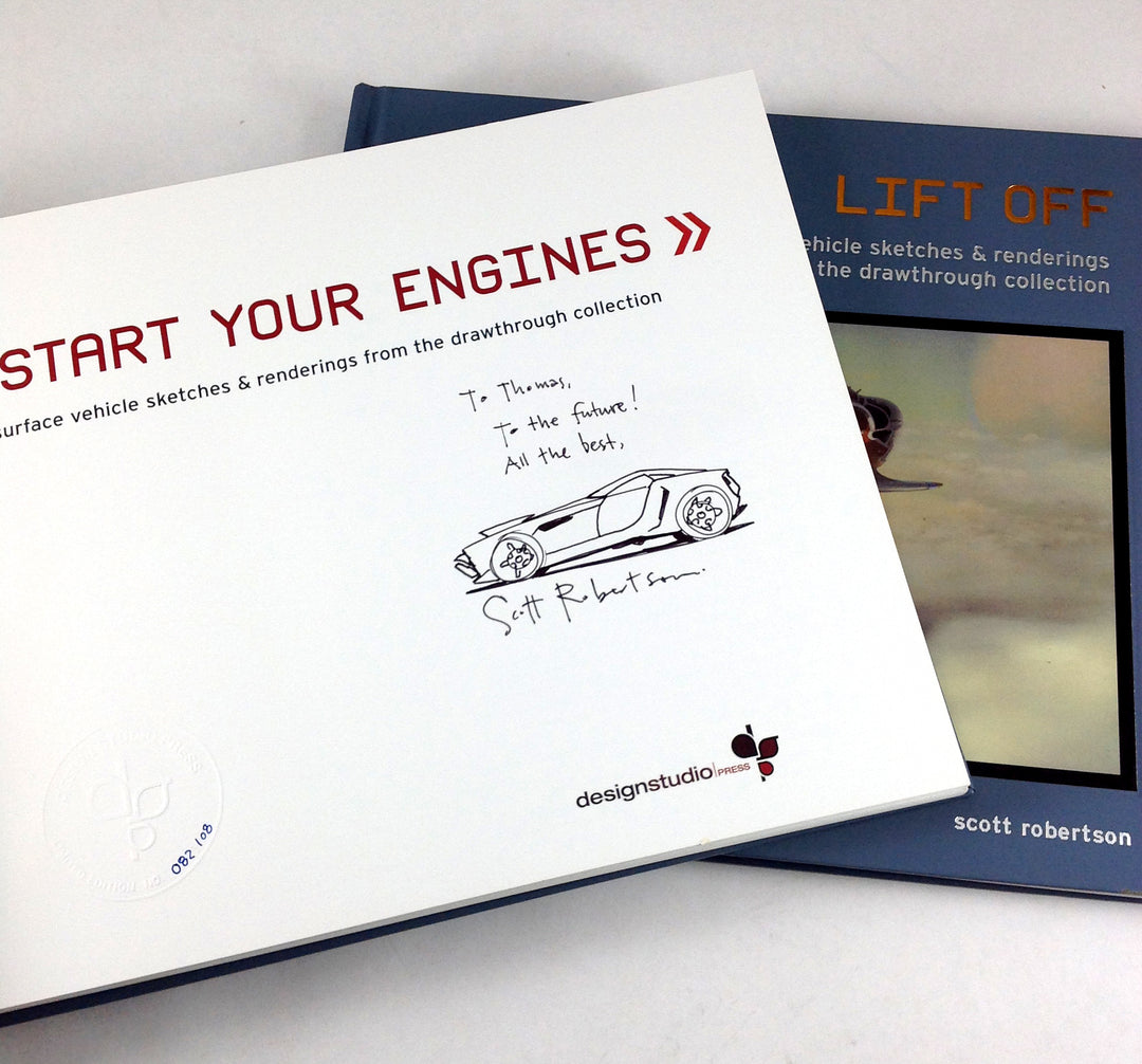 Drawthrough Collection 01: Limited Edition - Limited Hardcover Edition - Signed with a Drawing