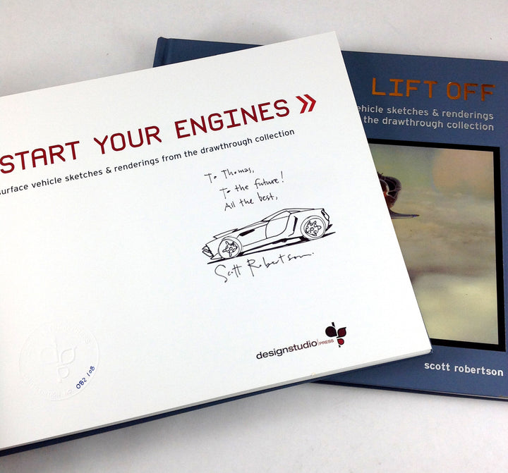 Drawthrough Collection 01: Limited Edition - Limited Hardcover Edition - Signed with a Drawing