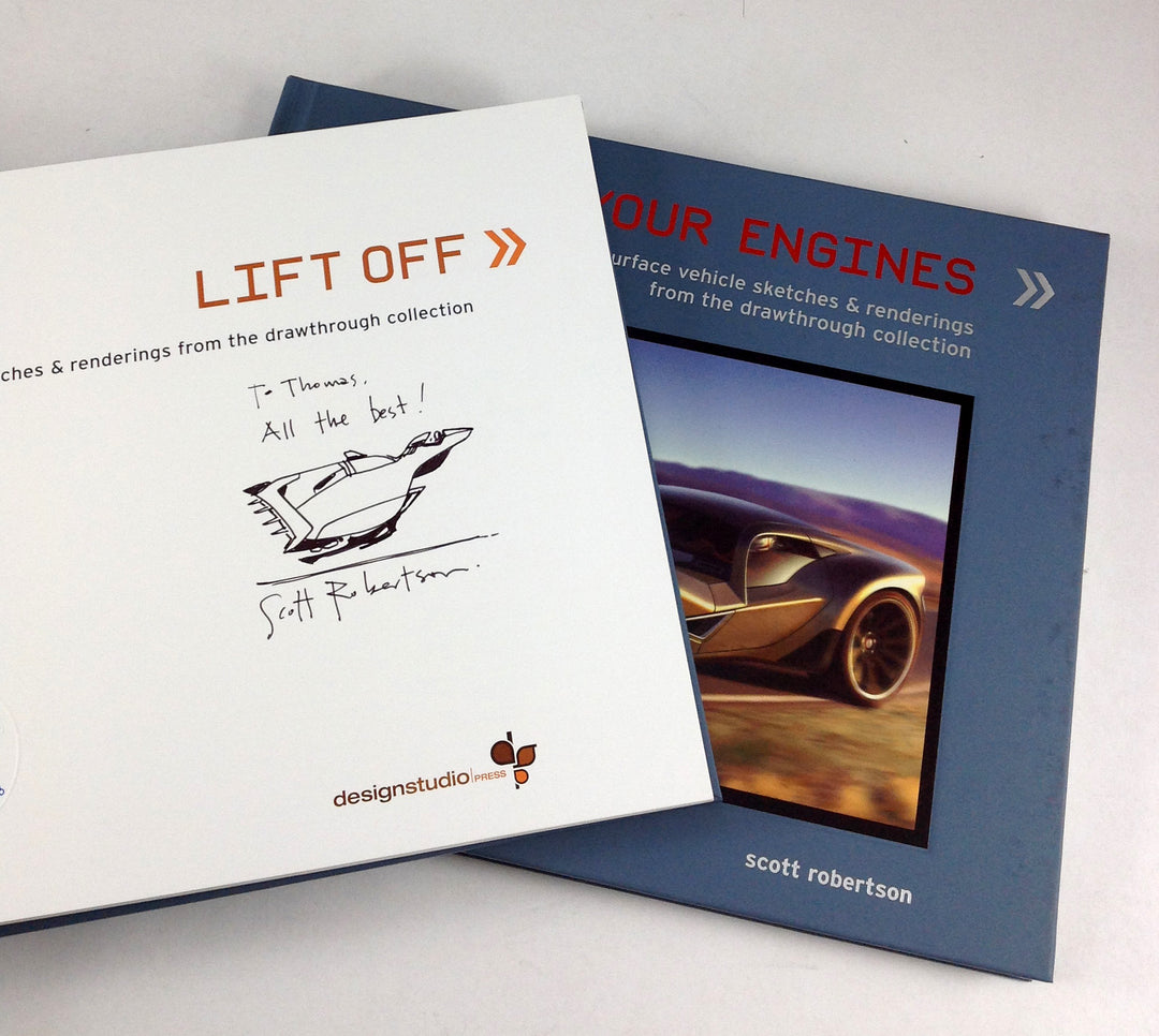 Drawthrough Collection 01: Limited Edition - Limited Hardcover Edition - Signed with a Drawing