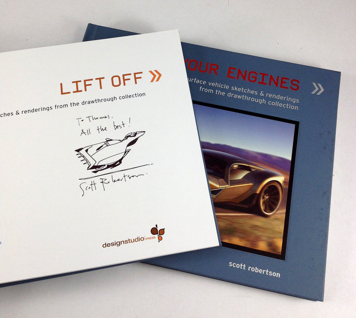 Drawthrough Collection 01: Limited Edition - Limited Hardcover Edition - Signed with a Drawing