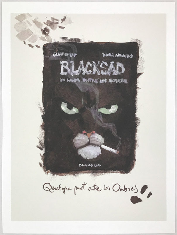 Blacksad Promotional Print: Quelque part entre les ombres