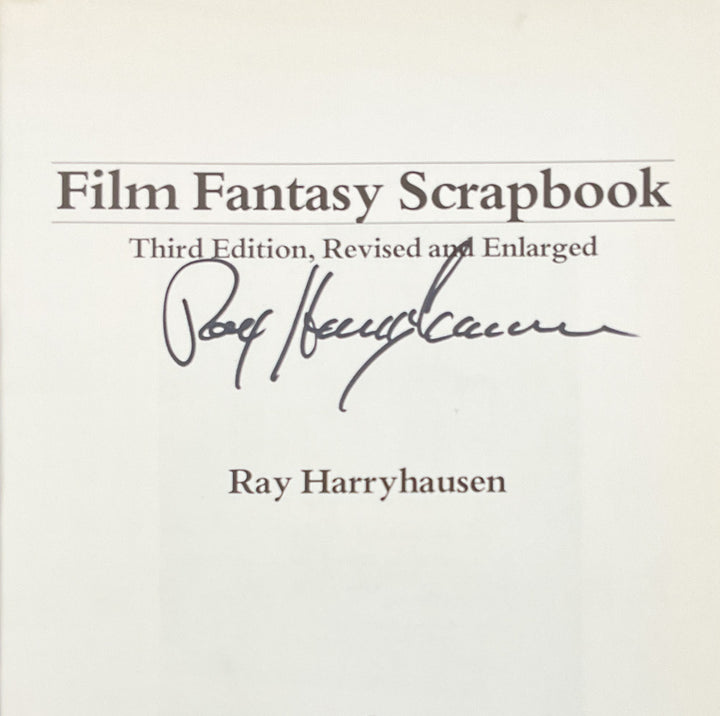 Film Fantasy Scrapbook - Third Edition Revised & Enlarged - Signed