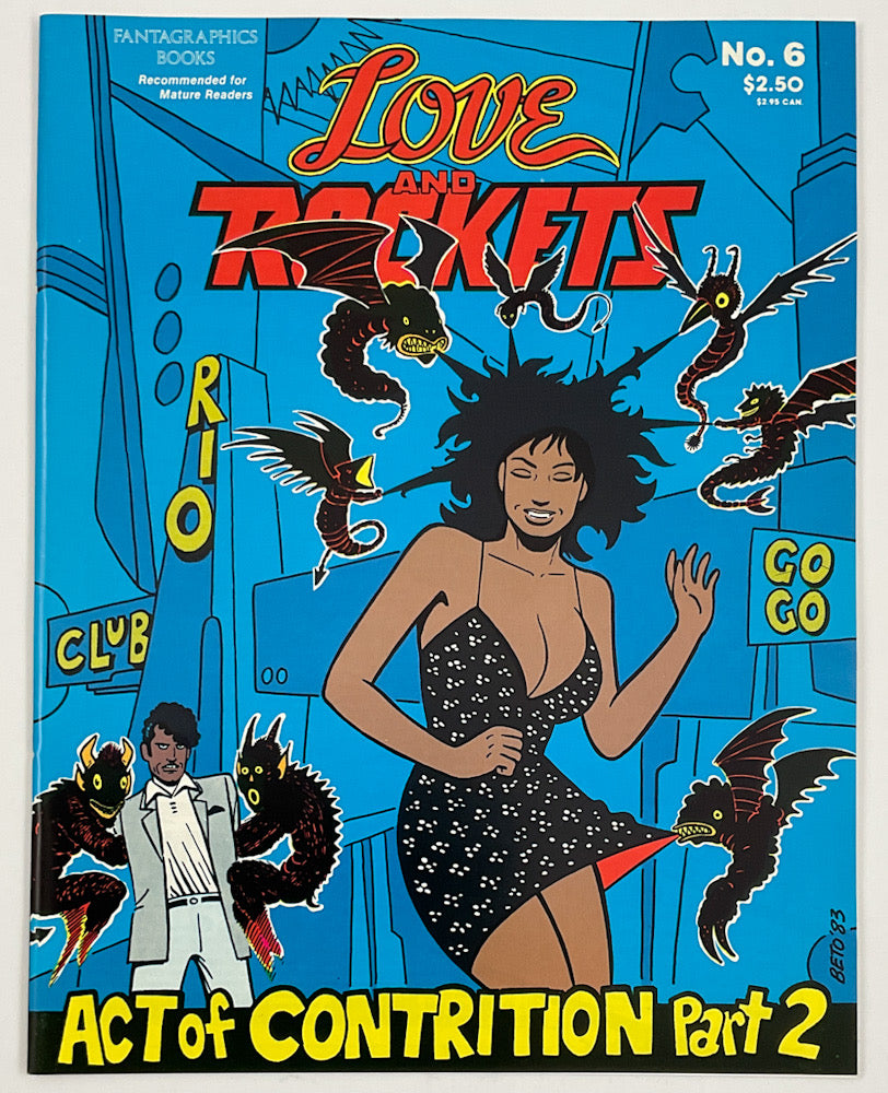 Love and Rockets #6 - Signed 2nd Printing
