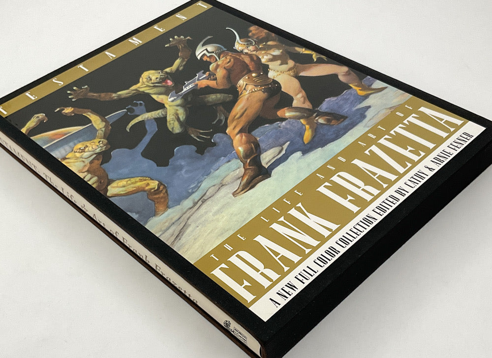 Testament: The Life and Art of Frank Frazetta - Deluxe Slipcased Edition