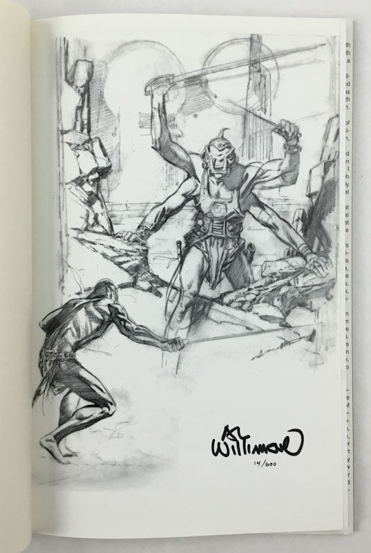 Al Williamson Sketchbook - Signed & Numbered Hardcover