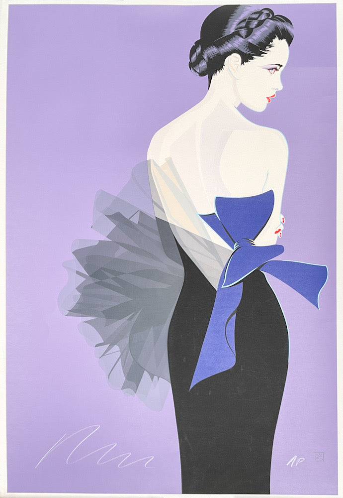 Ann on Violet Artist's Proof Signed by Robert Blue Stuart Ng Books