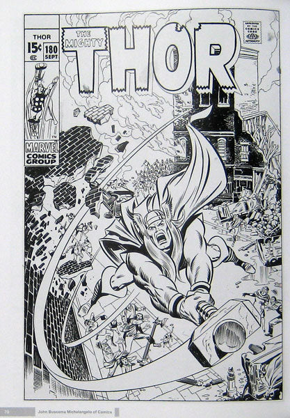 John Buscema: Michelangelo Of Comics - Signed & Numbered Hardcover Edition