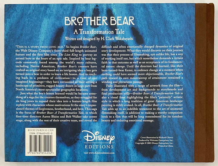 Brother Bear: A Transformation Tale