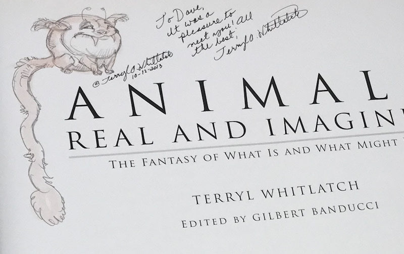 Animals Real and Imagined - Hardcover First Signed with a Drawing