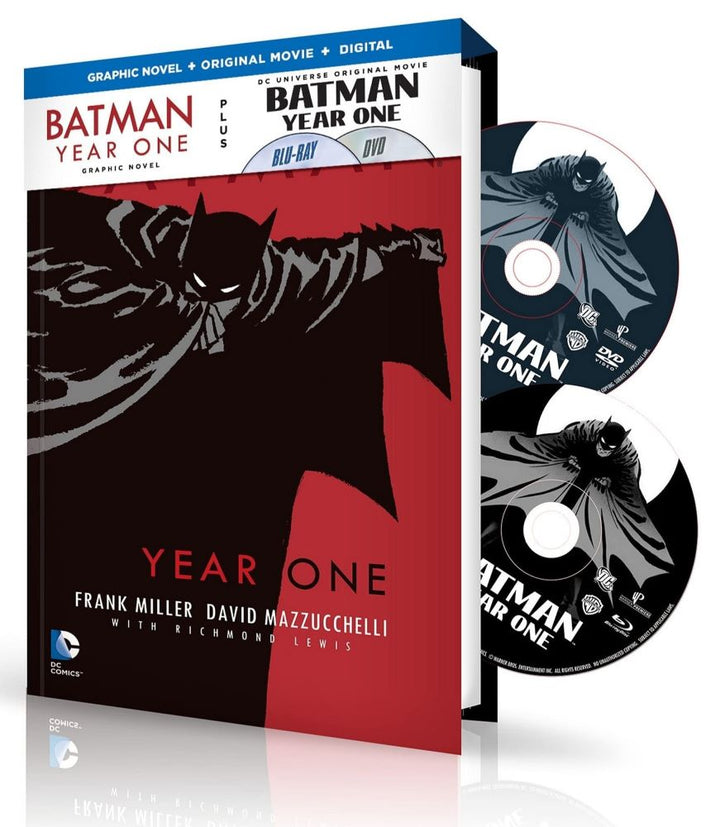 Batman: Year One Warner Home Video Edition - Book and DVD Set