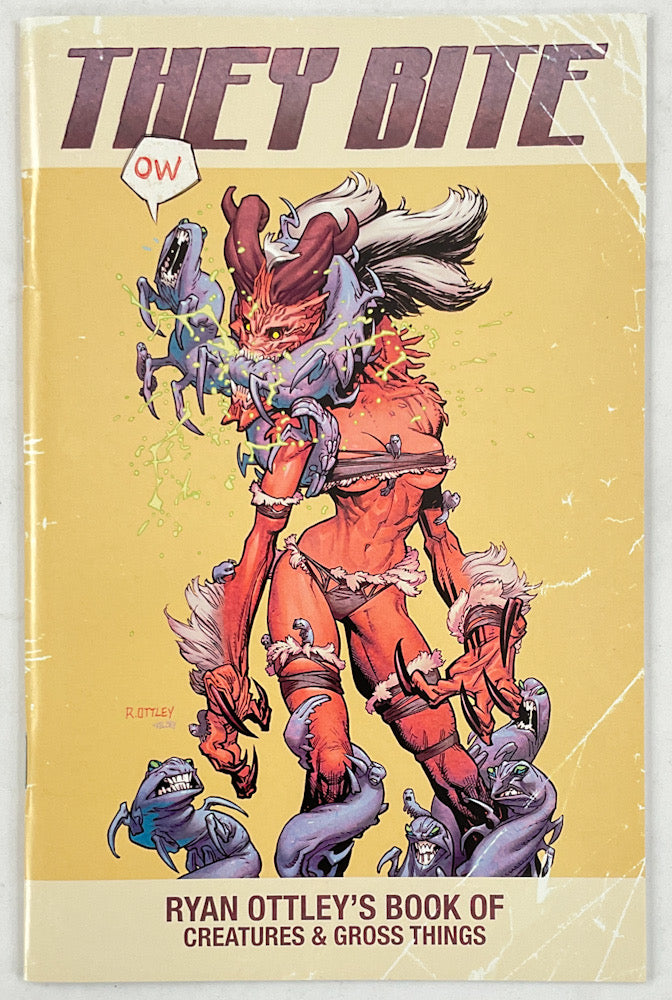 They Bite: Ryan Ottley's Book of Creatures & Gross Things - Signed