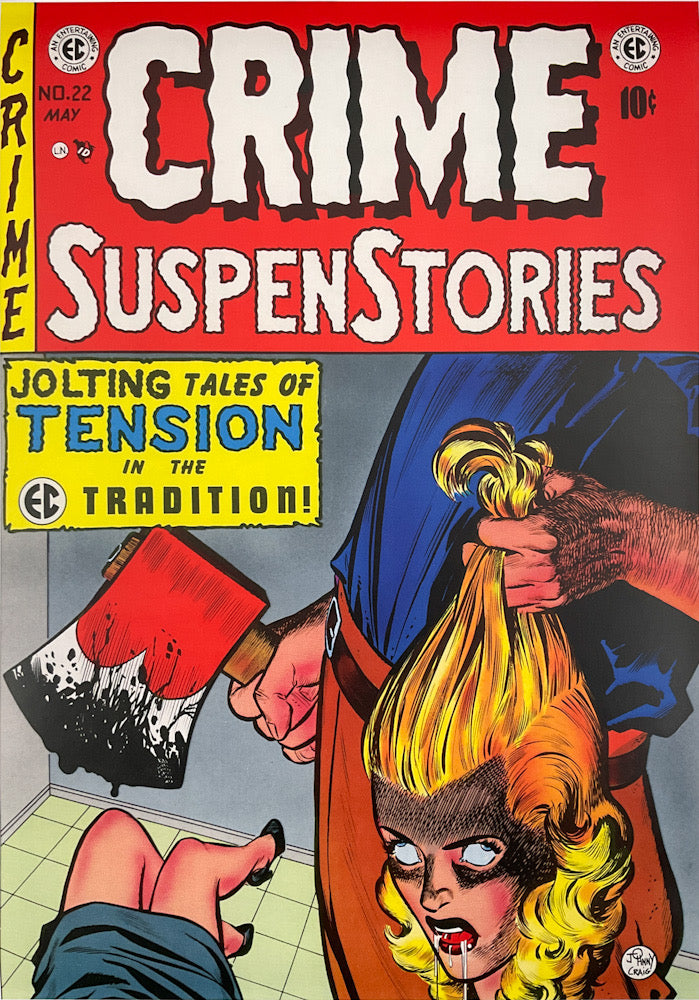 EC Comics "Crime SuspenStories No. 22" Large Format Print