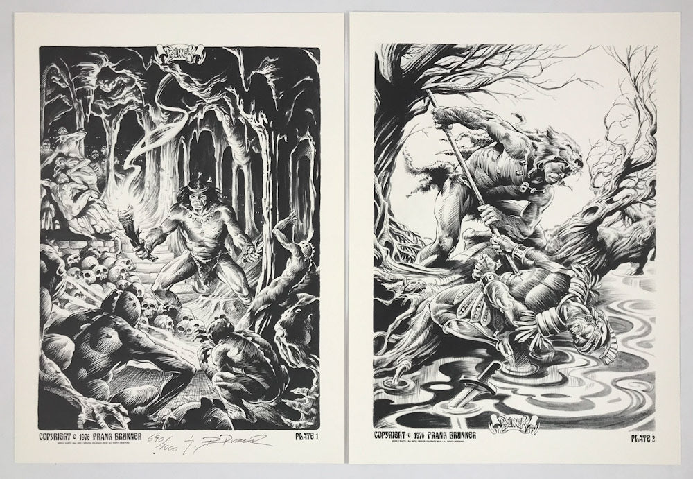 Bran Mak Morn - Signed & Numbered Portfolio