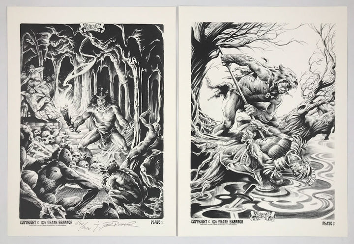 Bran Mak Morn - Signed & Numbered Portfolio