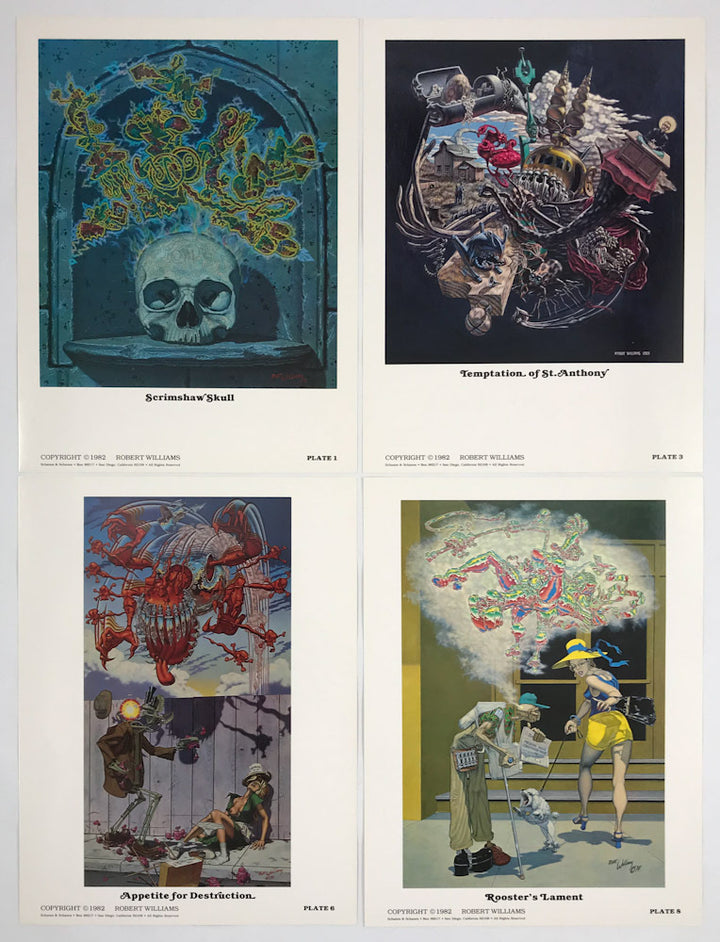 The Art and Imagery of Robert Williams - Signed & Numbered Portfolio