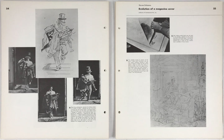 How I Make A Picture by Stevan Dohanos - Famous Artists Advanced Program - Signed