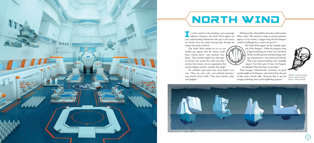 Art Of Penguins Of Madagascar