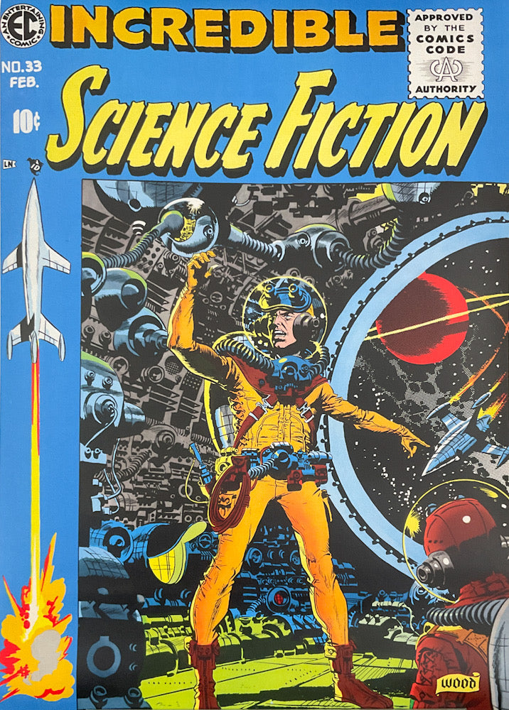 EC Comics "Incredible Science Fiction No. 33" Large Format Print