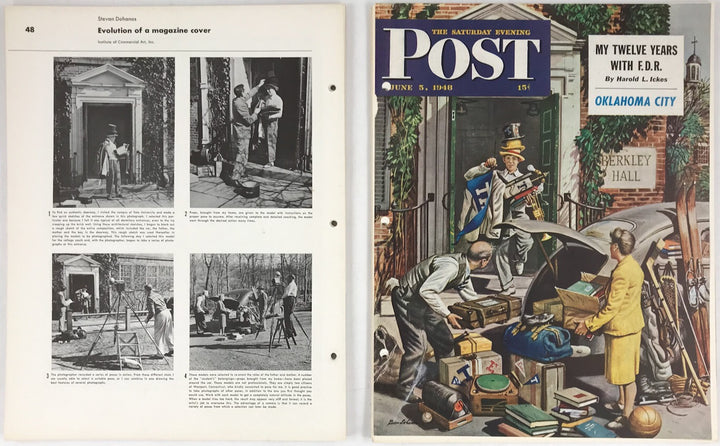 How I Make A Picture by Stevan Dohanos - Famous Artists Advanced Program - Signed