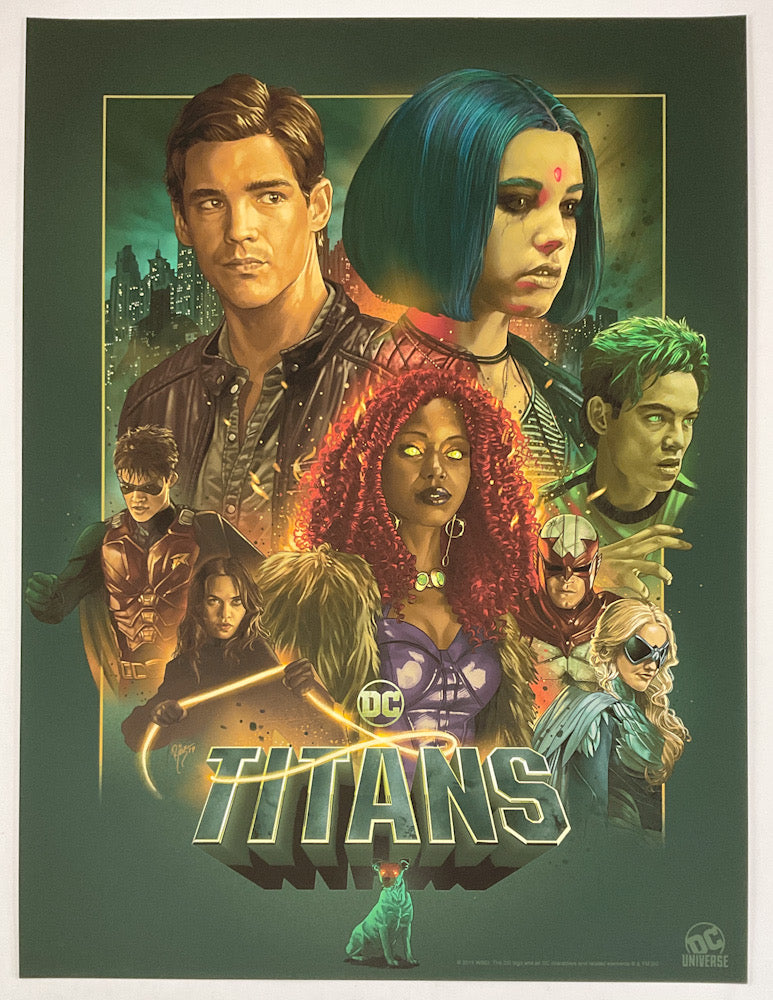 DC Universe Originals Poster: Titans