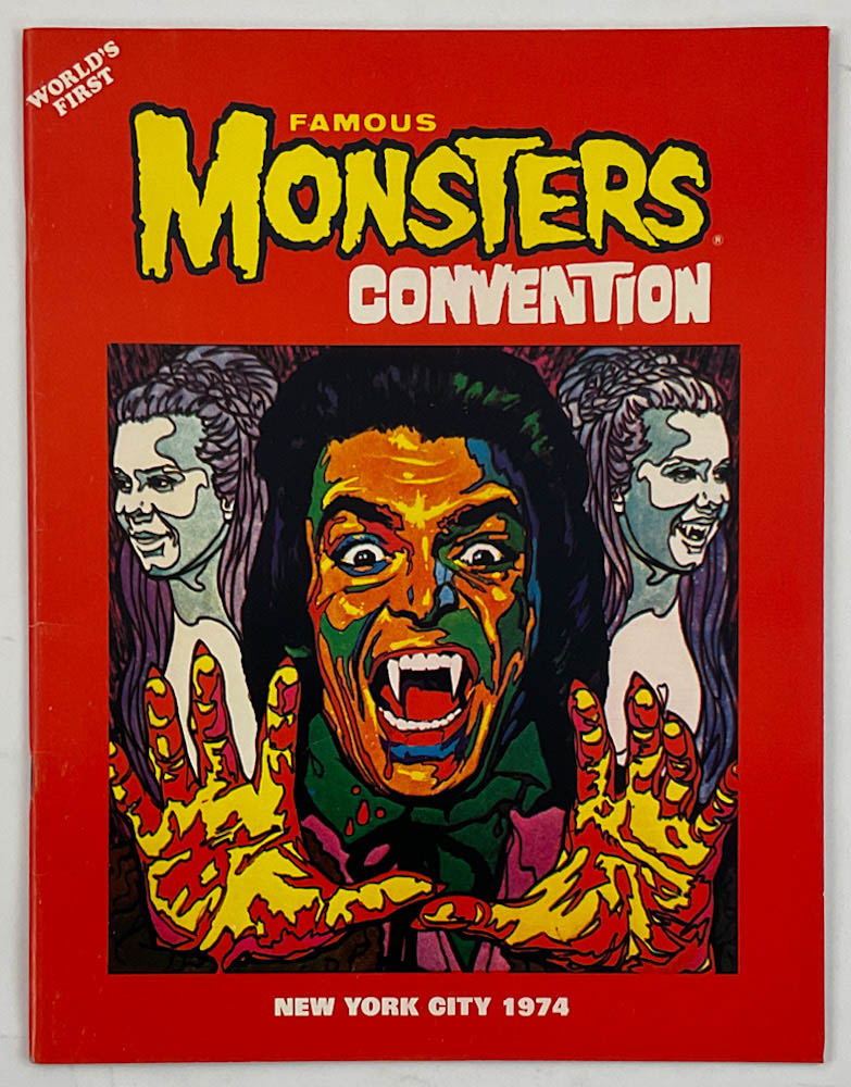 monsters convention Famous Monsters Convention Book (1974)