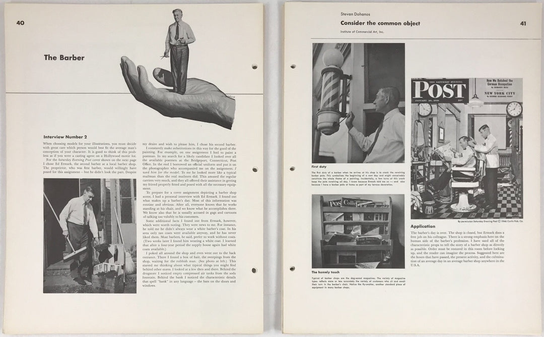 How I Make A Picture by Stevan Dohanos - Famous Artists Advanced Program - Signed