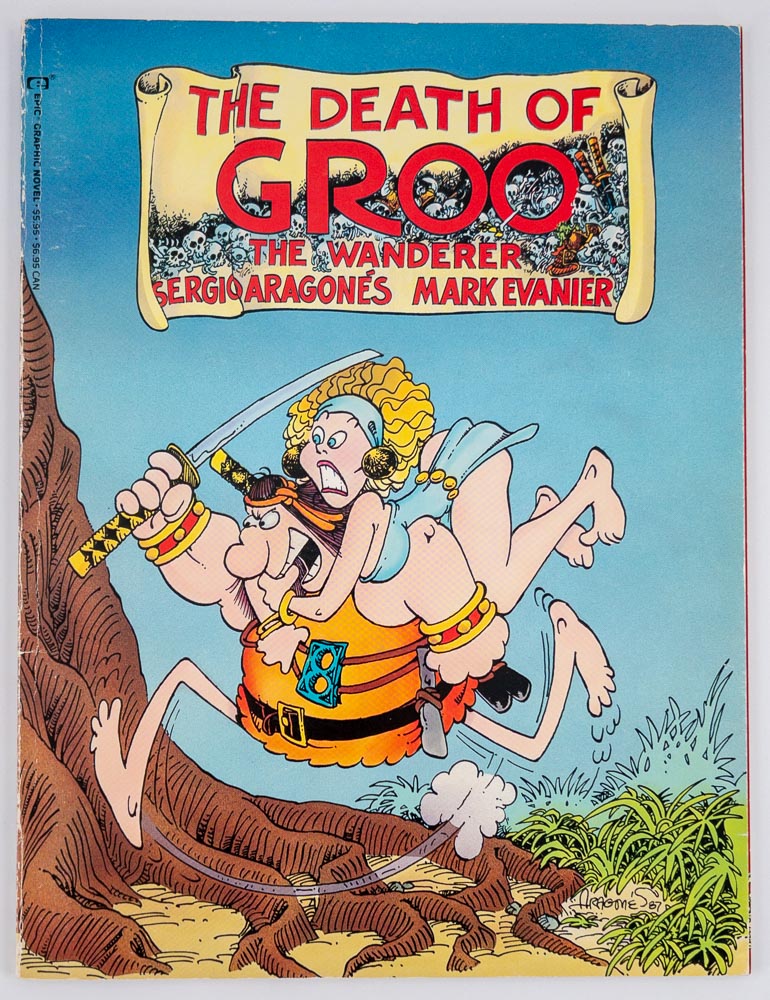 The Death of Groo the Wanderer - Marvel Graphic Novel #32 - First Printing
