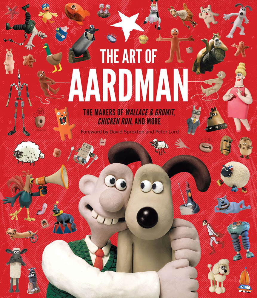 『The Art of Aardman Exhibition』図録 & チラシ The Art of Aardman: The Makers of Wallace & Gromit, Chicken Run