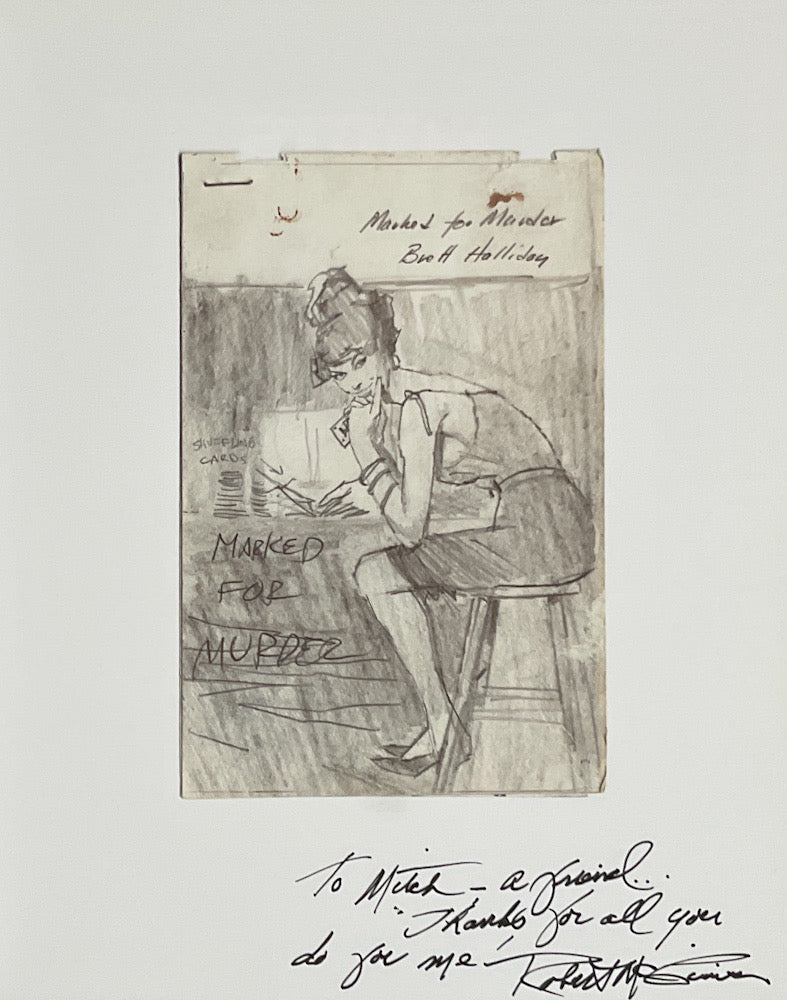 The Paperback Covers of Robert McGinnis - Hardcover Inscribed by McGinnis