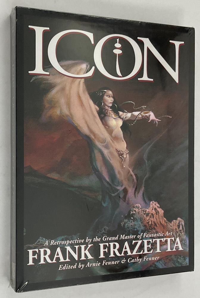 Icon　Frank Frazetta : A Retrospective Icon: A Retrospective by Frank Frazetta - Deluxe Slipcased Edition