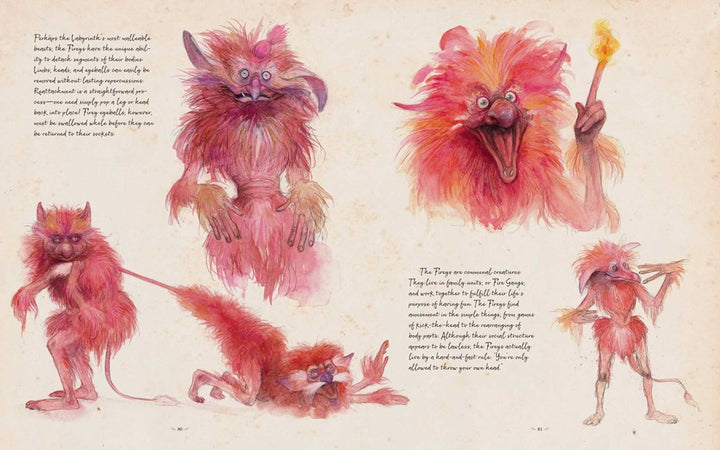 Jim Henson's Labyrinth: Bestiary : A Definitive Guide to the Creatures of the Goblin King's Realm