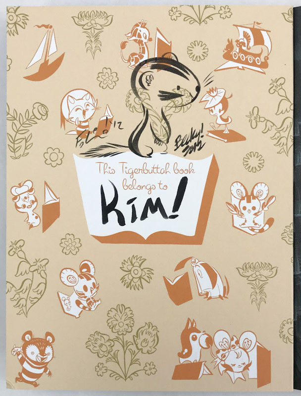Tigerbuttah - Signed with a Drawing