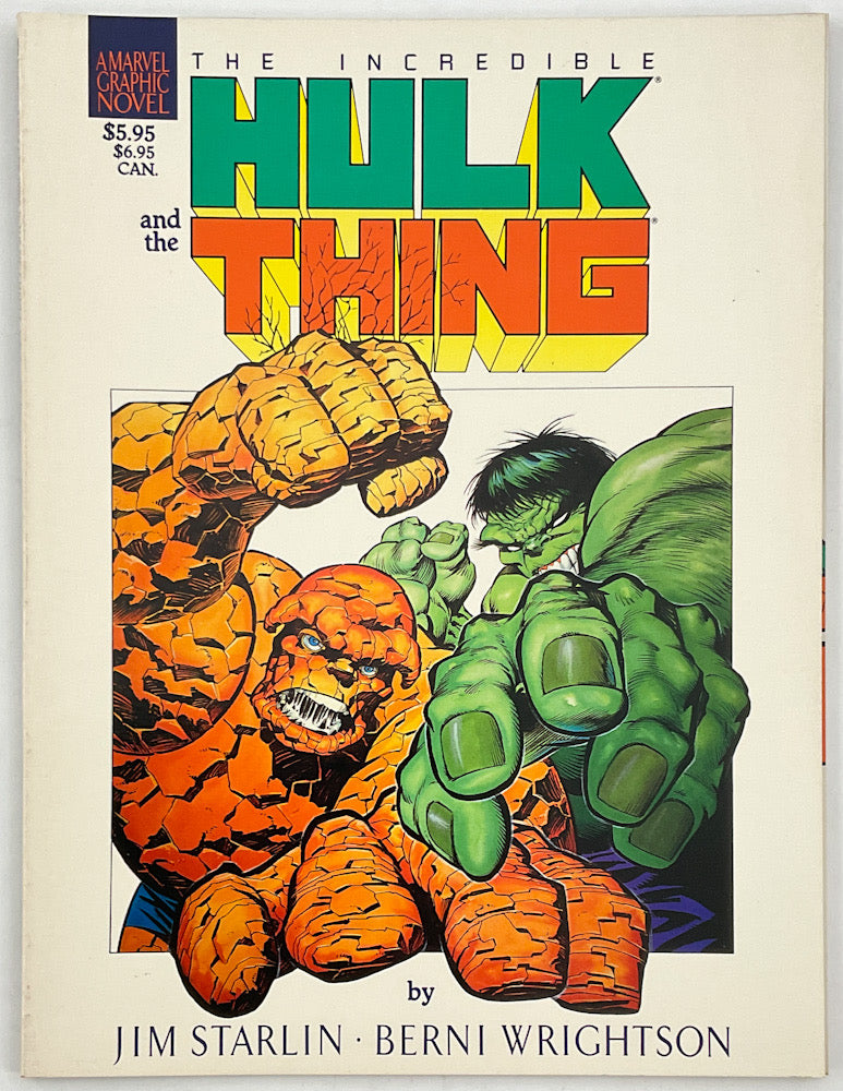 The Incredible Hulk and the Thing: The Big Change - Marvel Graphic Novel #29 - First Printing