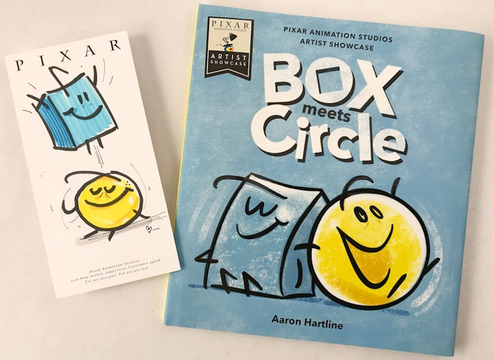 Box Meets Circle: Pixar Animation Studios Showcase - with Two Signed Drawings