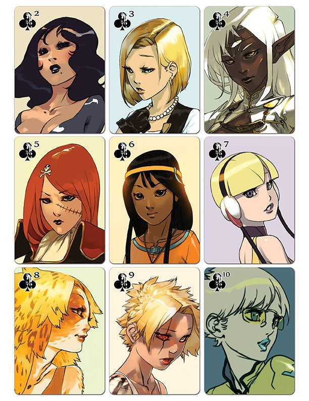 Bengal's Cosplay Girls Limited Edition Deck