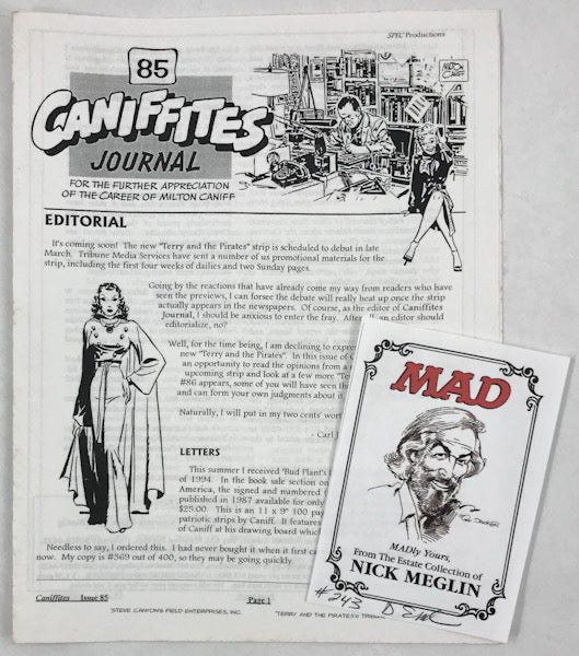 Caniffites Journal 85 - From the Estate of Nick Meglin
