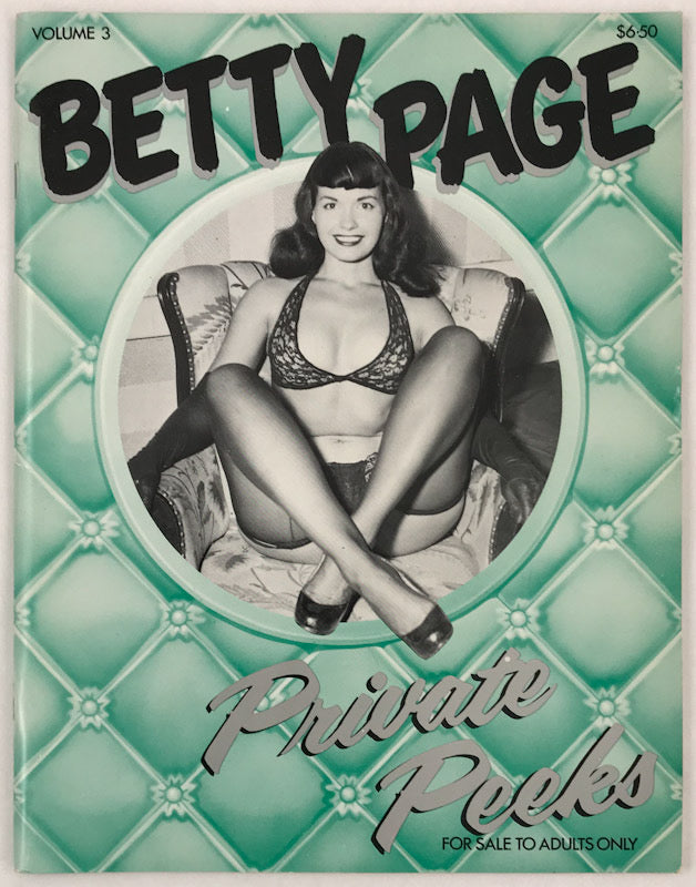 Betty Page Private Peeks Vol. 3