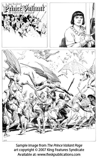 The Prince Valiant Page - Signed & Numbered Deluxe Edition
