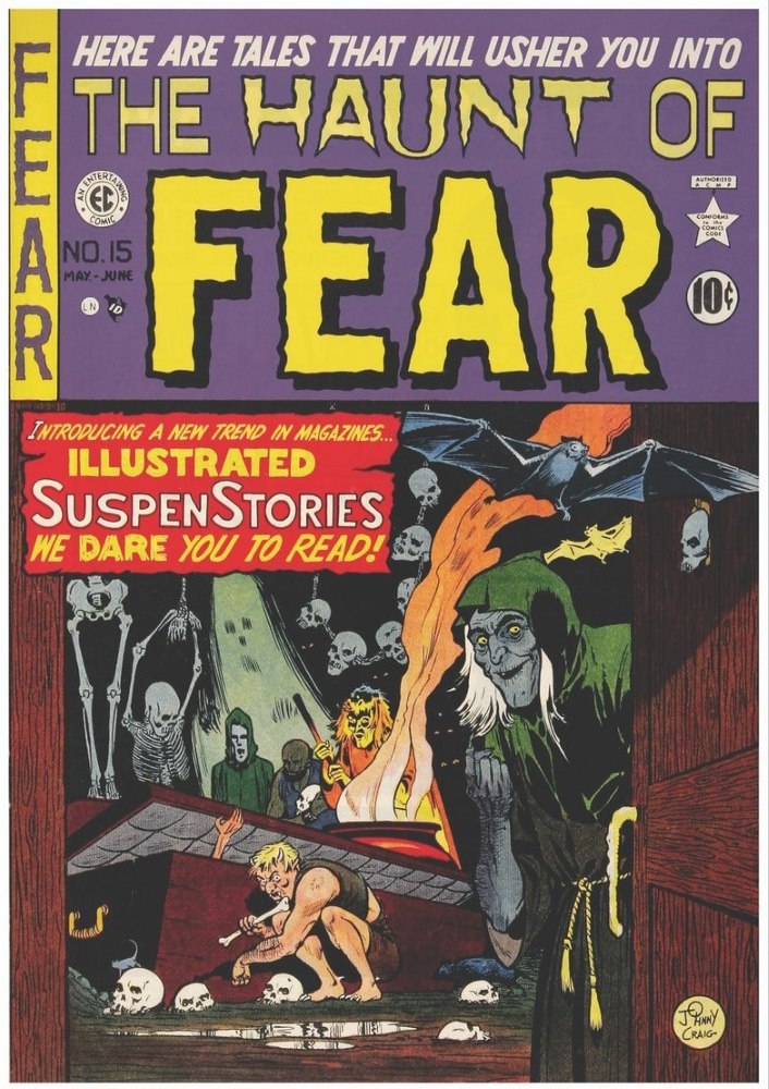 EC Comics "The Haunt of Fear No. 15" Large Format Print