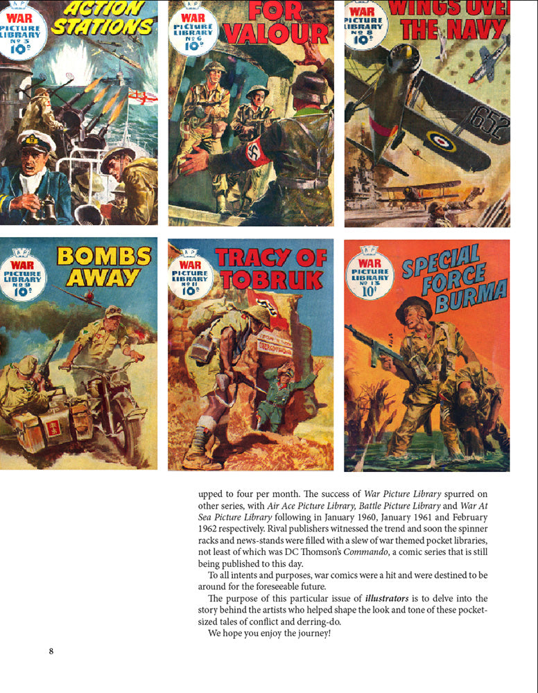 Illustrators British War Comics Special - Studio Dami and the Italian Artists - Limited Edition