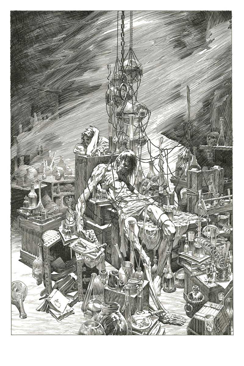 Frankenstein "Laboratory" Artist Edition - Limited Edition Print