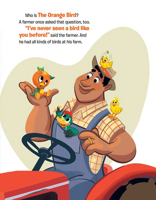 The Orange Bird Little Golden Book