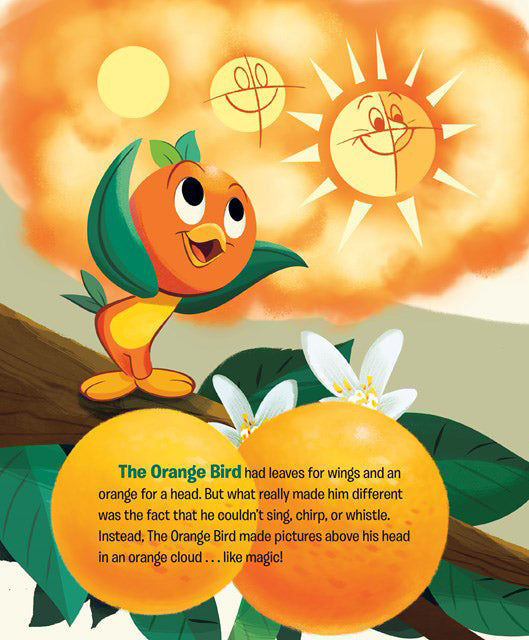 The Orange Bird Little Golden Book