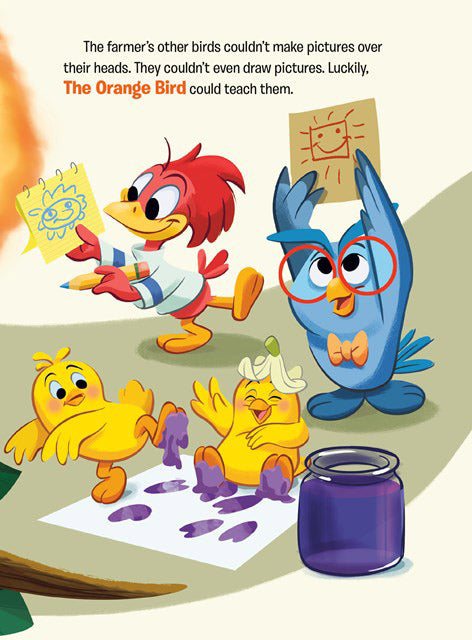 The Orange Bird Little Golden Book