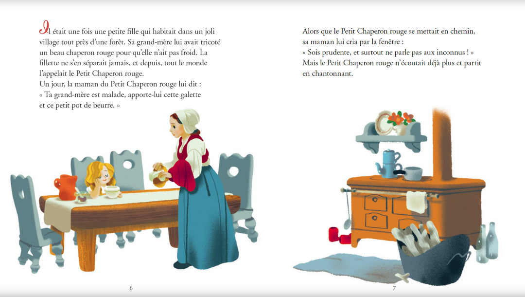 Le petit chaperon rouge a lire avec papa et maman