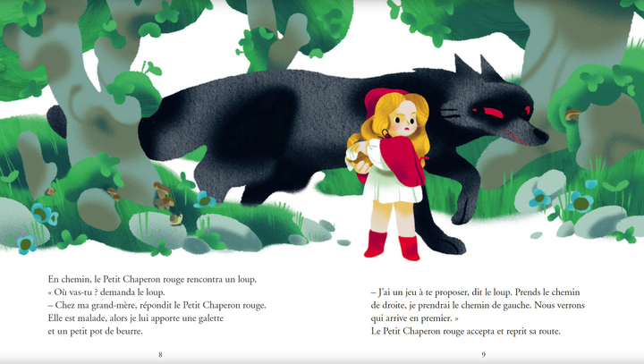 Le petit chaperon rouge a lire avec papa et maman
