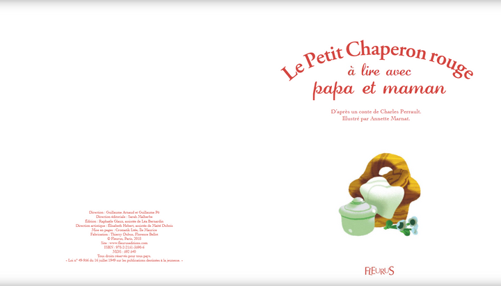 Le petit chaperon rouge a lire avec papa et maman