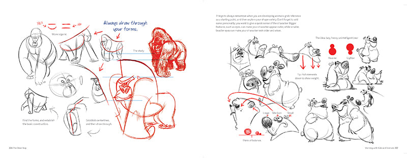The Silver Way: Techniques, Tips and Tutorials for Effective Character Design