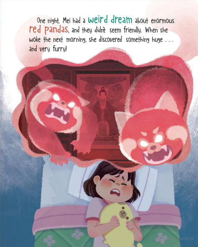 Turning Red: A Little Golden Book