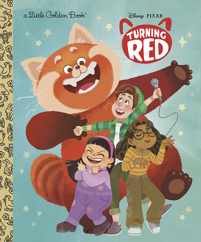 Turning Red: A Little Golden Book